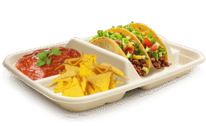3-taco holder plate